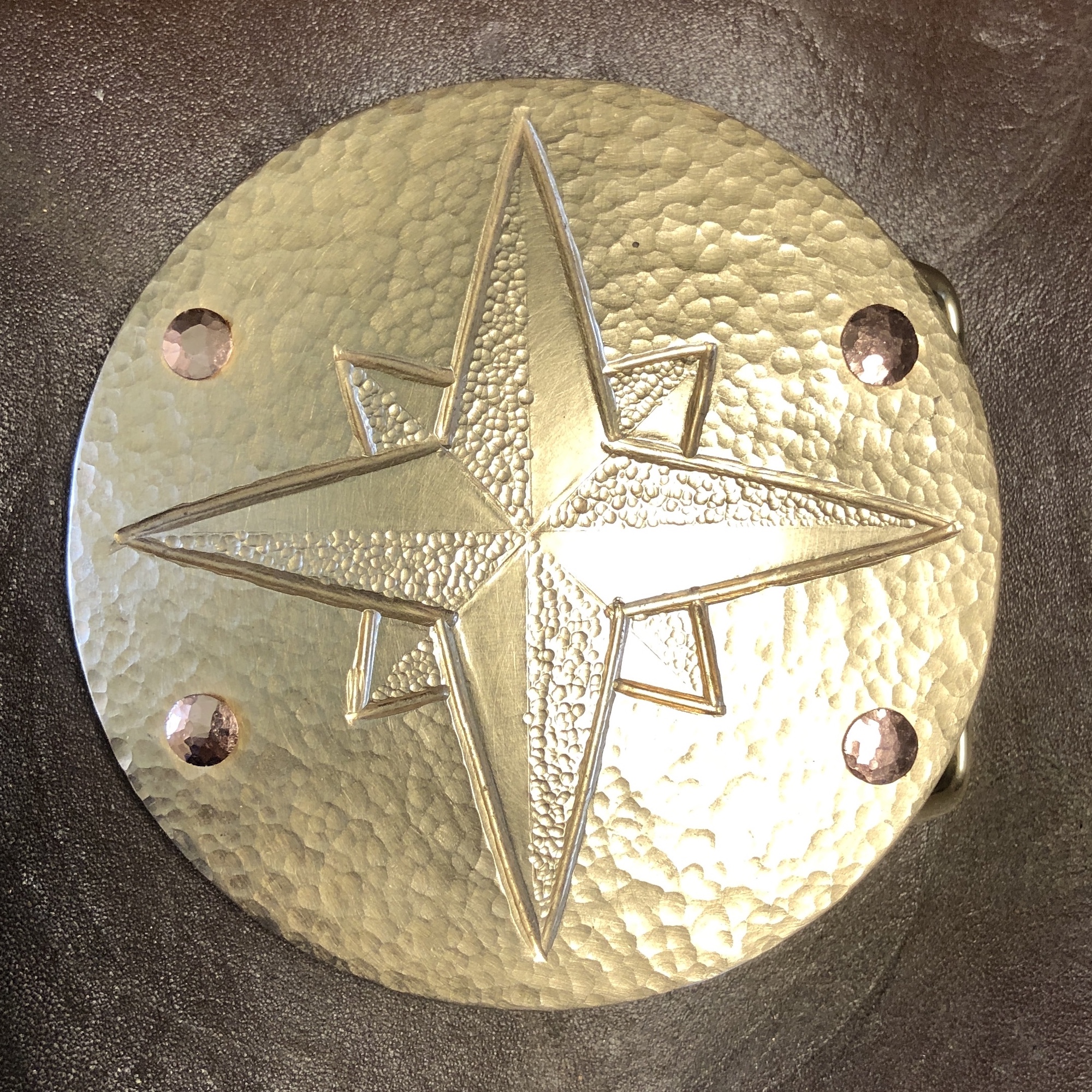 Compass Rose Belt Buckle